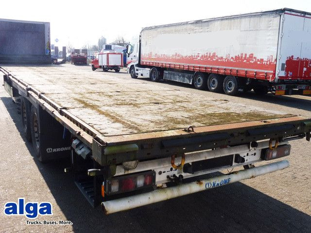 Krone SD, Plattform, Multi-Lock-Rahmen, Luft-Lift - Platós félpótkocsi: 1 kép. Krone SD, Plattform, Multi-Lock-Rahmen, Luft-Lift - Platós félpótkocsi: 1 kép.