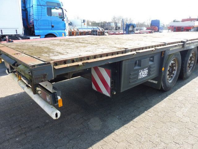 Krone SD, Pritsche, Multi-Lock-Rahmen, Luft-Lift - Platós félpótkocsi: 3 kép. Krone SD, Pritsche, Multi-Lock-Rahmen, Luft-Lift - Platós félpótkocsi: 3 kép.