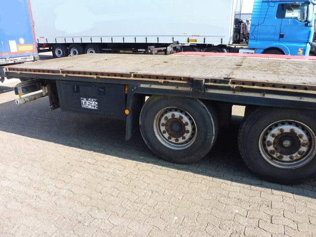 Krone SD, Pritsche, Multi-Lock-Rahmen, Luft-Lift - Platós félpótkocsi: 4 kép. Krone SD, Pritsche, Multi-Lock-Rahmen, Luft-Lift - Platós félpótkocsi: 4 kép.