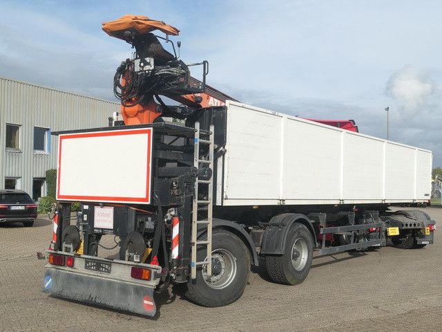 Langendorf SSH 20/25, Kalksandstein, Kran Atlas AK330.2V - Platós félpótkocsi: 5 kép. Langendorf SSH 20/25, Kalksandstein, Kran Atlas AK330.2V - Platós félpótkocsi: 5 kép.