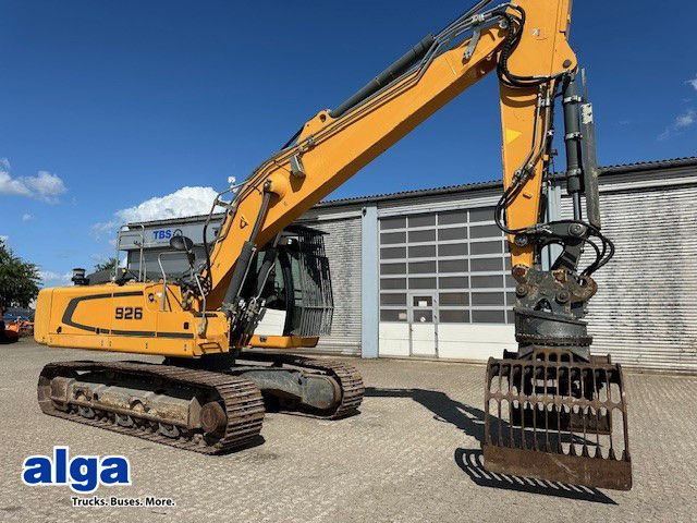 Liebherr R926 LC, Greifer-, Hammer- u. Scherenfunktion - Lánctalpas kotró: 1 kép. Liebherr R926 LC, Greifer-, Hammer- u. Scherenfunktion - Lánctalpas kotró: 1 kép.