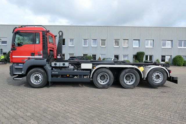 MAN 35.510 TGS 8x4, Tridem, VDL, Lift-Lenk, Funk,TOP - Horgos rakodó teherautó: 5 kép. MAN 35.510 TGS 8x4, Tridem, VDL, Lift-Lenk, Funk,TOP - Horgos rakodó teherautó: 5 kép.
