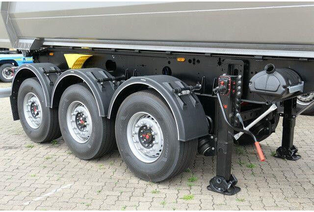 Mega MNW, Stahl, Hardox, 25m³, SAF, Luft-Lift, Plane - Félpótkocsi billenőplatós: 3 kép. Mega MNW, Stahl, Hardox, 25m³, SAF, Luft-Lift, Plane - Félpótkocsi billenőplatós: 3 kép.