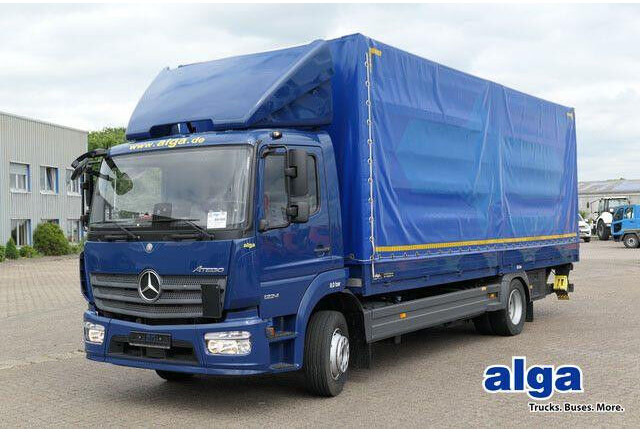 Mercedes-Benz 1224 L Atego 4x2, 7.200mm lang, AHK, LBW, Euro 6 - Ponyvás teherautó: 1 kép. Mercedes-Benz 1224 L Atego 4x2, 7.200mm lang, AHK, LBW, Euro 6 - Ponyvás teherautó: 1 kép.