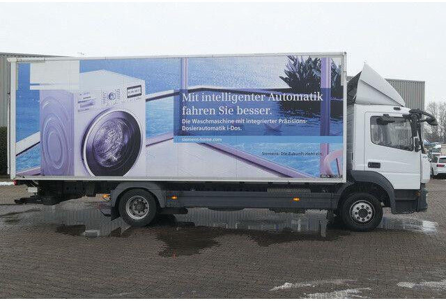 Mercedes-Benz 1224 L Atego, 7.240mm lang, 2. Zylinder defekt - Dobozos felépítményű teherautó: 2 kép. Mercedes-Benz 1224 L Atego, 7.240mm lang, 2. Zylinder defekt - Dobozos felépítményű teherautó: 2 kép.