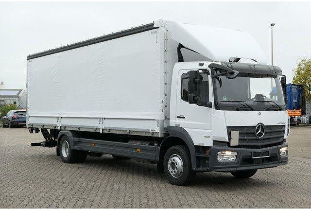 Mercedes-Benz 1521 L Atego 4x2, 8.100mm lang, LBW, Junge,Klima - Ponyvás teherautó: 4 kép. Mercedes-Benz 1521 L Atego 4x2, 8.100mm lang, LBW, Junge,Klima - Ponyvás teherautó: 4 kép.