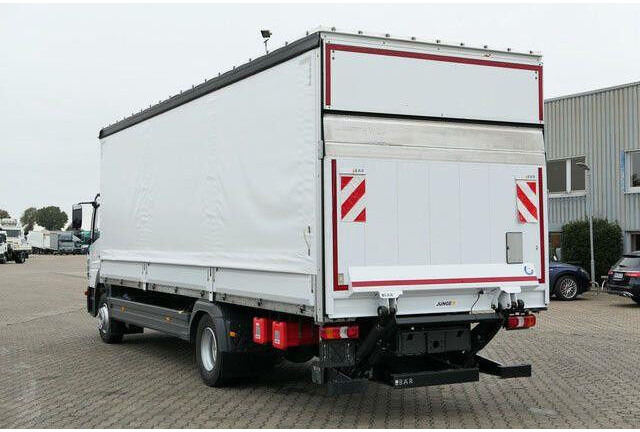 Mercedes-Benz 1521 L Atego 4x2, LBW, Schiebeplane, Klima, Luft - Ponyvás teherautó: 5 kép. Mercedes-Benz 1521 L Atego 4x2, LBW, Schiebeplane, Klima, Luft - Ponyvás teherautó: 5 kép.