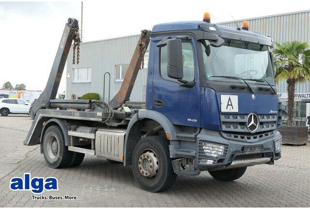 Mercedes-Benz 1832 K Arocs 4x2, Hiab SLT 140, teleskop., Klima - Teherautó - kábelrendszer: 1 kép. Mercedes-Benz 1832 K Arocs 4x2, Hiab SLT 140, teleskop., Klima - Teherautó - kábelrendszer: 1 kép.