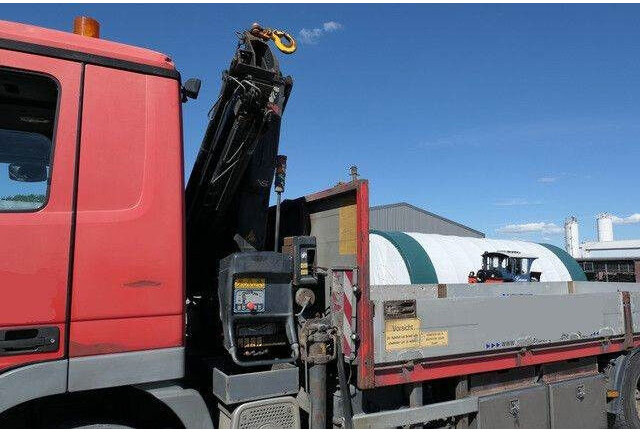 Mercedes-Benz 1844 L Actros 4x2, Hiab 144E-3, Funk, Voll-Luft - Platós teherautó: 3 kép. Mercedes-Benz 1844 L Actros 4x2, Hiab 144E-3, Funk, Voll-Luft - Platós teherautó: 3 kép.