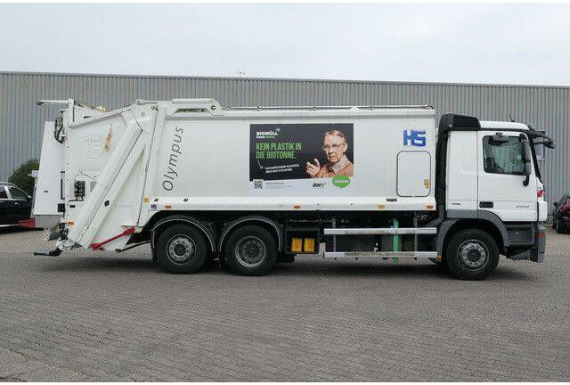 Mercedes-Benz 2532 L Actros 6c2, Olympus 23, Zöller, Klima - Szemetesautó: 2 kép. Mercedes-Benz 2532 L Actros 6c2, Olympus 23, Zöller, Klima - Szemetesautó: 2 kép.