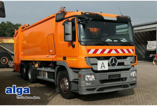 Mercedes-Benz 2532 L Actros 6x2,Schörling, Terberg, Lenk-Lift - Szemetesautó: 1 kép. Mercedes-Benz 2532 L Actros 6x2,Schörling, Terberg, Lenk-Lift - Szemetesautó: 1 kép.