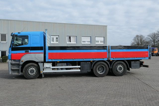 Mercedes-Benz 2536 L Axor 6x2, Gerüstbau, Liftachse, AHK,Klima - Platós teherautó: 5 kép. Mercedes-Benz 2536 L Axor 6x2, Gerüstbau, Liftachse, AHK,Klima - Platós teherautó: 5 kép.