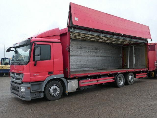 Mercedes-Benz 2541 L NR Actros 6x2, Schwenkwand, Klima, Lift - Dobozos felépítményű teherautó: 2 kép. Mercedes-Benz 2541 L NR Actros 6x2, Schwenkwand, Klima, Lift - Dobozos felépítményű teherautó: 2 kép.
