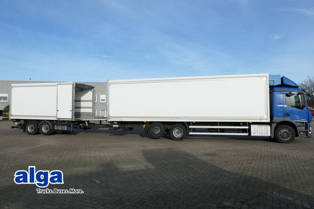 Mercedes-Benz 2543 L Antos 6x2, 37 Paletten, Kompl. Zug, TOP - Hűtős teherautó: 1 kép. Mercedes-Benz 2543 L Antos 6x2, 37 Paletten, Kompl. Zug, TOP - Hűtős teherautó: 1 kép.