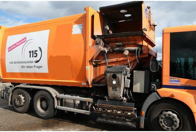 Mercedes-Benz 2633 Econic, Schörling, Seitenlader, Klima, - Szemetesautó: 3 kép. Mercedes-Benz 2633 Econic, Schörling, Seitenlader, Klima, - Szemetesautó: 3 kép.