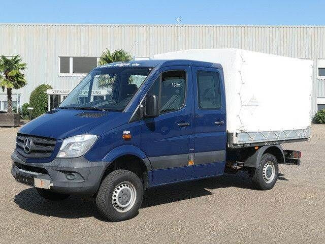 Mercedes-Benz 316 CDI DOKA 4x4, Allrad, klima, 6. Sitze - Ponyvás kisteherautó, Duplakabinos kisteherautó: 4 kép. Mercedes-Benz 316 CDI DOKA 4x4, Allrad, klima, 6. Sitze - Ponyvás kisteherautó, Duplakabinos kisteherautó: 4 kép.
