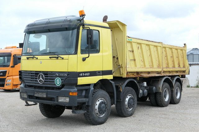 Mercedes-Benz 4140 AK Actros 8x8, Allrad, Meiller, 17m³ - Billenőplatós teherautó: 2 kép. Mercedes-Benz 4140 AK Actros 8x8, Allrad, Meiller, 17m³ - Billenőplatós teherautó: 2 kép.