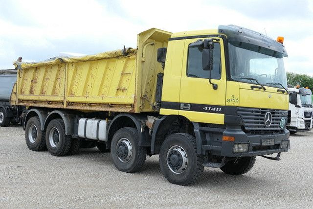 Mercedes-Benz 4140 AK Actros 8x8, Allrad, Meiller, 17m³ - Billenőplatós teherautó: 4 kép. Mercedes-Benz 4140 AK Actros 8x8, Allrad, Meiller, 17m³ - Billenőplatós teherautó: 4 kép.