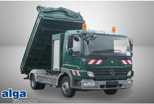 Mercedes-Benz 816 K Atego 4x2, 3. Sitz, 2x AHK, Diff-Sperre - Billenőplatós teherautó: 1 kép. Mercedes-Benz 816 K Atego 4x2, 3. Sitz, 2x AHK, Diff-Sperre - Billenőplatós teherautó: 1 kép.