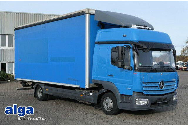 Mercedes-Benz 823 Atego 4x2, Edscha, Schiebeplane, Standklima - Ponyvás teherautó: 1 kép. Mercedes-Benz 823 Atego 4x2, Edscha, Schiebeplane, Standklima - Ponyvás teherautó: 1 kép.