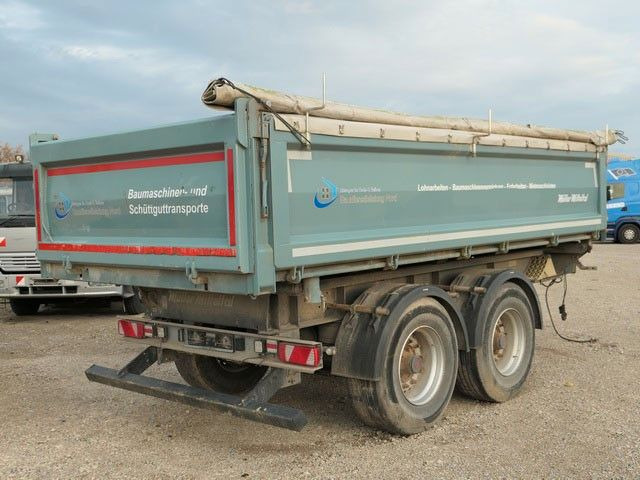 Müller-Mitteltal KA-TA-R 18.0, Tandem, Rollplane, Luftfederung - Pótkocsi billenőplatós: 4 kép. Müller-Mitteltal KA-TA-R 18.0, Tandem, Rollplane, Luftfederung - Pótkocsi billenőplatós: 4 kép.
