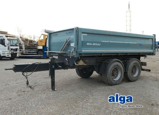 Müller-Mitteltal KA-TA-R 18.0, Tandem, Rollplane, Luftfederung - Pótkocsi billenőplatós: 1 kép. Müller-Mitteltal KA-TA-R 18.0, Tandem, Rollplane, Luftfederung - Pótkocsi billenőplatós: 1 kép.
