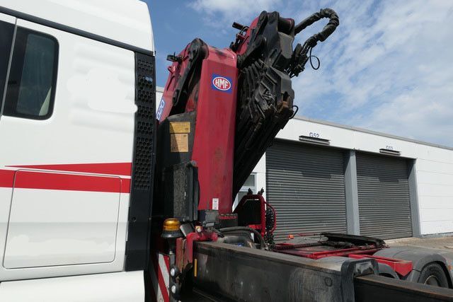 MAN 28.500 TGX 6X2-2 BLS, Kran HMF 5020-K6, Funk,23m - Nyergesvontató: 5 kép. MAN 28.500 TGX 6X2-2 BLS, Kran HMF 5020-K6, Funk,23m - Nyergesvontató: 5 kép.