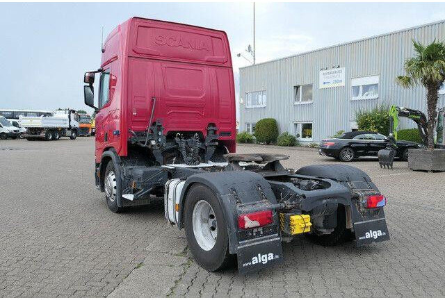 Scania R 410 A4x2NA, Retarder, Hydr., Alu-Felgen, Klima - Nyergesvontató: 3 kép. Scania R 410 A4x2NA, Retarder, Hydr., Alu-Felgen, Klima - Nyergesvontató: 3 kép.