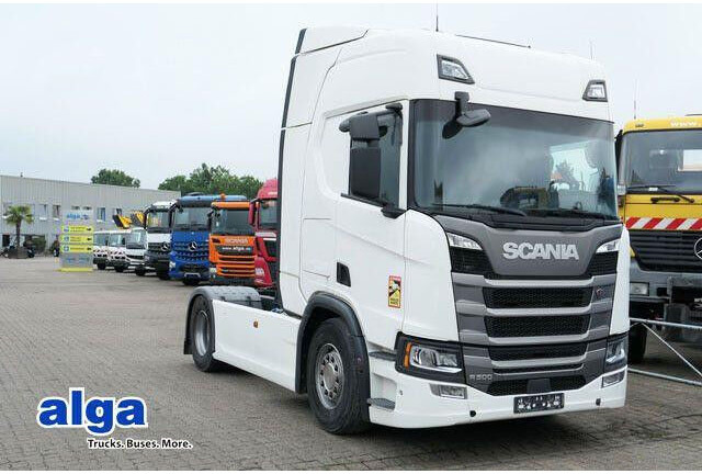Scania R 500 4x2, Retarder, Standklima, Klima, Navi,TOP - Nyergesvontató: 1 kép. Scania R 500 4x2, Retarder, Standklima, Klima, Navi,TOP - Nyergesvontató: 1 kép.