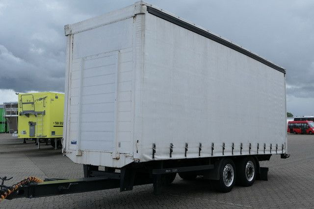 Ponyvás pótkocsi Orten AG 18 T, Jumbo, Tandem, 7.750mm lang, Stapler,: 7 kép.