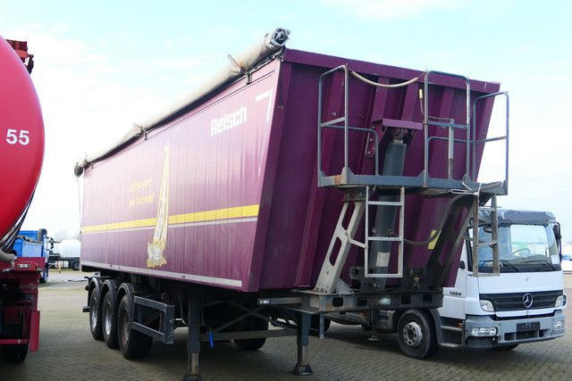 Reisch RHKS-35/24, Alu, 50m³, Pendelklappe, Luft-Lift - Félpótkocsi billenőplatós: 2 kép. Reisch RHKS-35/24, Alu, 50m³, Pendelklappe, Luft-Lift - Félpótkocsi billenőplatós: 2 kép.