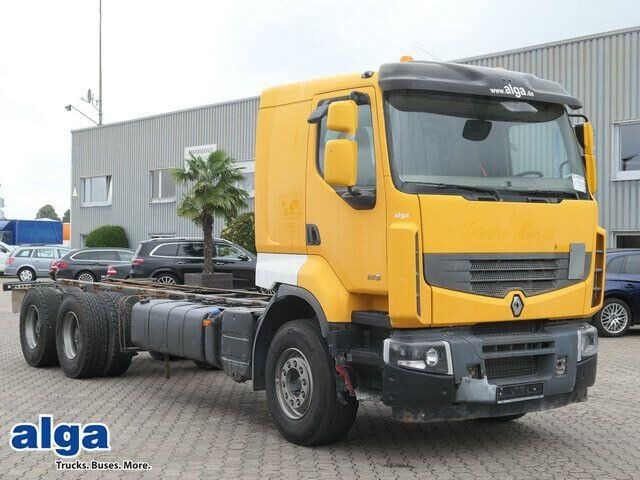 Renault 460 Premium Lander 6x4, Retarder, 10Räder, Klima - Alvaz teherautó: 1 kép. Renault 460 Premium Lander 6x4, Retarder, 10Räder, Klima - Alvaz teherautó: 1 kép.
