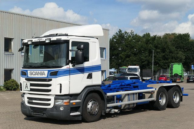Scania G 440 LB6X4, Hynalift HVL 110994, Retarder,Klima - Horgos rakodó teherautó: 5 kép. Scania G 440 LB6X4, Hynalift HVL 110994, Retarder,Klima - Horgos rakodó teherautó: 5 kép.