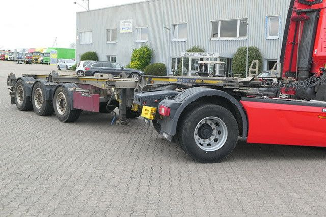 Schmitz Cargobull SCF 24 SLIDER, 2x20/1x30/1x40/1x45 Fuß Container - Félpótkocsi cserefelépítményes: 5 kép. Schmitz Cargobull SCF 24 SLIDER, 2x20/1x30/1x40/1x45 Fuß Container - Félpótkocsi cserefelépítményes: 5 kép.