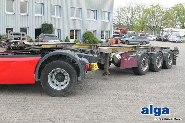 Schmitz Cargobull SCF 24 SLIDER, 2x20/1x30/1x40/1x45 Fuß Container - Félpótkocsi cserefelépítményes: 1 kép. Schmitz Cargobull SCF 24 SLIDER, 2x20/1x30/1x40/1x45 Fuß Container - Félpótkocsi cserefelépítményes: 1 kép.