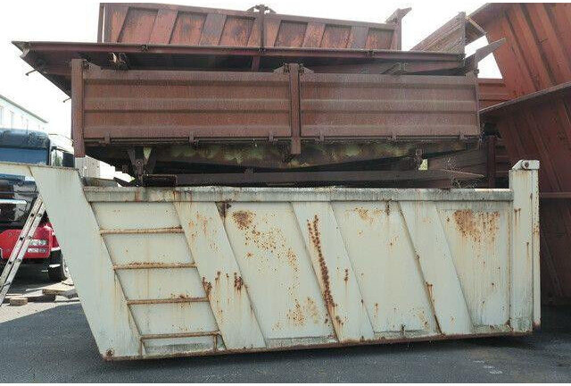 Stahl Hinterkippmulde ca. 17 cbm, Hilfsrahmen - Billenőplatós teherautó: 2 kép. Stahl Hinterkippmulde ca. 17 cbm, Hilfsrahmen - Billenőplatós teherautó: 2 kép.