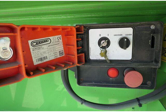 Félpótkocsi billenőplatós Stas S300CX, Alu, 46m³, Cramaro, SAF, Lenkachse!: 7 kép.