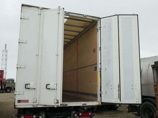 WEKA Wechselkoffer, BDF,7.600mm lang,Zurrleisten - Pótkocsi dobozos: 4 kép. WEKA Wechselkoffer, BDF,7.600mm lang,Zurrleisten - Pótkocsi dobozos: 4 kép.