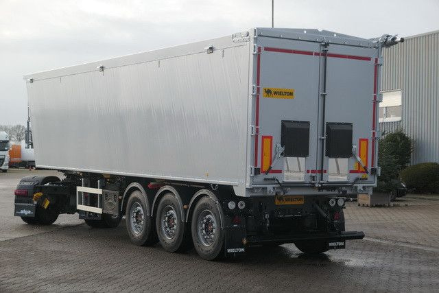 Wielton NW-3 Bulk Master, Alu, 55m³, Kombitür, Luft-Lift - Félpótkocsi billenőplatós: 5 kép. Wielton NW-3 Bulk Master, Alu, 55m³, Kombitür, Luft-Lift - Félpótkocsi billenőplatós: 5 kép.
