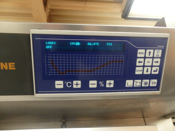 Armoire à fermentation contrôlée Hein Topline - Sütőipari gép: 4 kép. Armoire à fermentation contrôlée Hein Topline - Sütőipari gép: 4 kép.