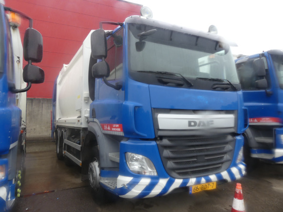REF:66-BDT-7 - Camion poubelle DAF CF 290 FAG (2014-222.764 km) - Szemetesautó: 2 kép. REF:66-BDT-7 - Camion poubelle DAF CF 290 FAG (2014-222.764 km) - Szemetesautó: 2 kép.