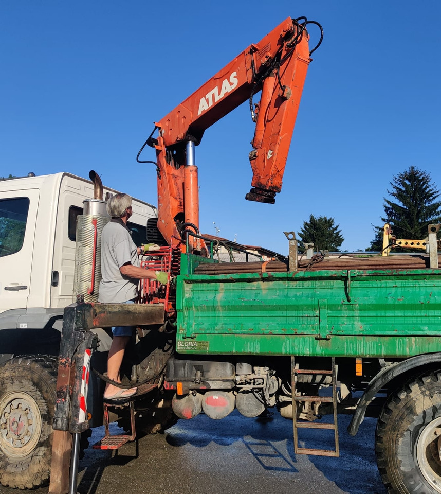 ATLAS AK 4006 B A3 crane, Ladekran, Kran, grue - Rakodódaru: 5 kép. ATLAS AK 4006 B A3 crane, Ladekran, Kran, grue - Rakodódaru: 5 kép.