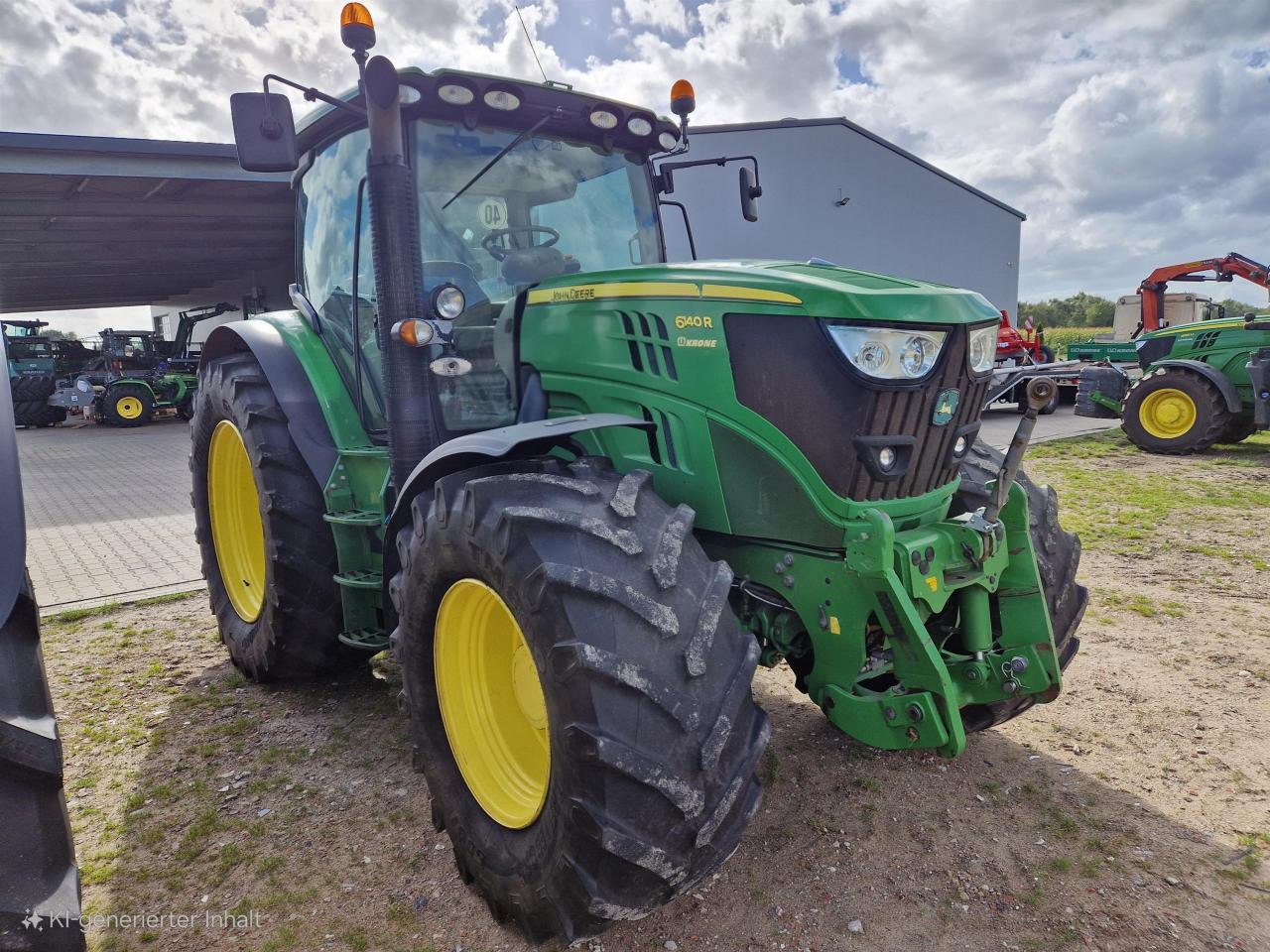 John Deere 6140R - Traktor: 2 kép. John Deere 6140R - Traktor: 2 kép.