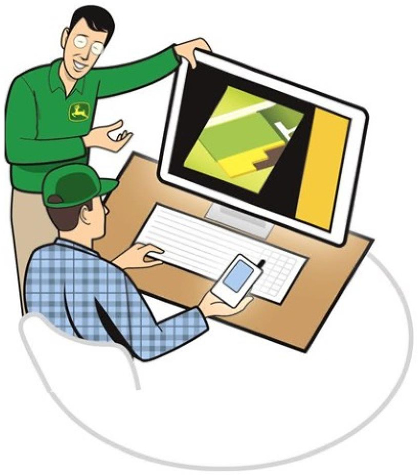 John Deere Inhaltsstoffe Mais - Navigációs rendszer - Mezőgazdasági gépek: 1 kép. John Deere Inhaltsstoffe Mais - Navigációs rendszer - Mezőgazdasági gépek: 1 kép.