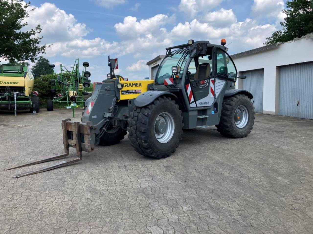 Kramer 5509 ecospeed pro (kein KT 559) - Teleszkópos rakodó: 1 kép. Kramer 5509 ecospeed pro (kein KT 559) - Teleszkópos rakodó: 1 kép.