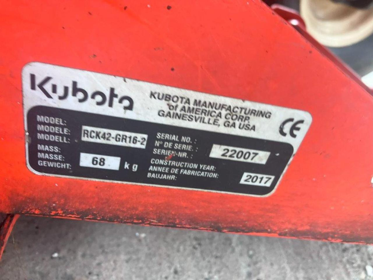 Kubota GR1600-ID-II - Kerti fűkasza: 2 kép. Kubota GR1600-ID-II - Kerti fűkasza: 2 kép.