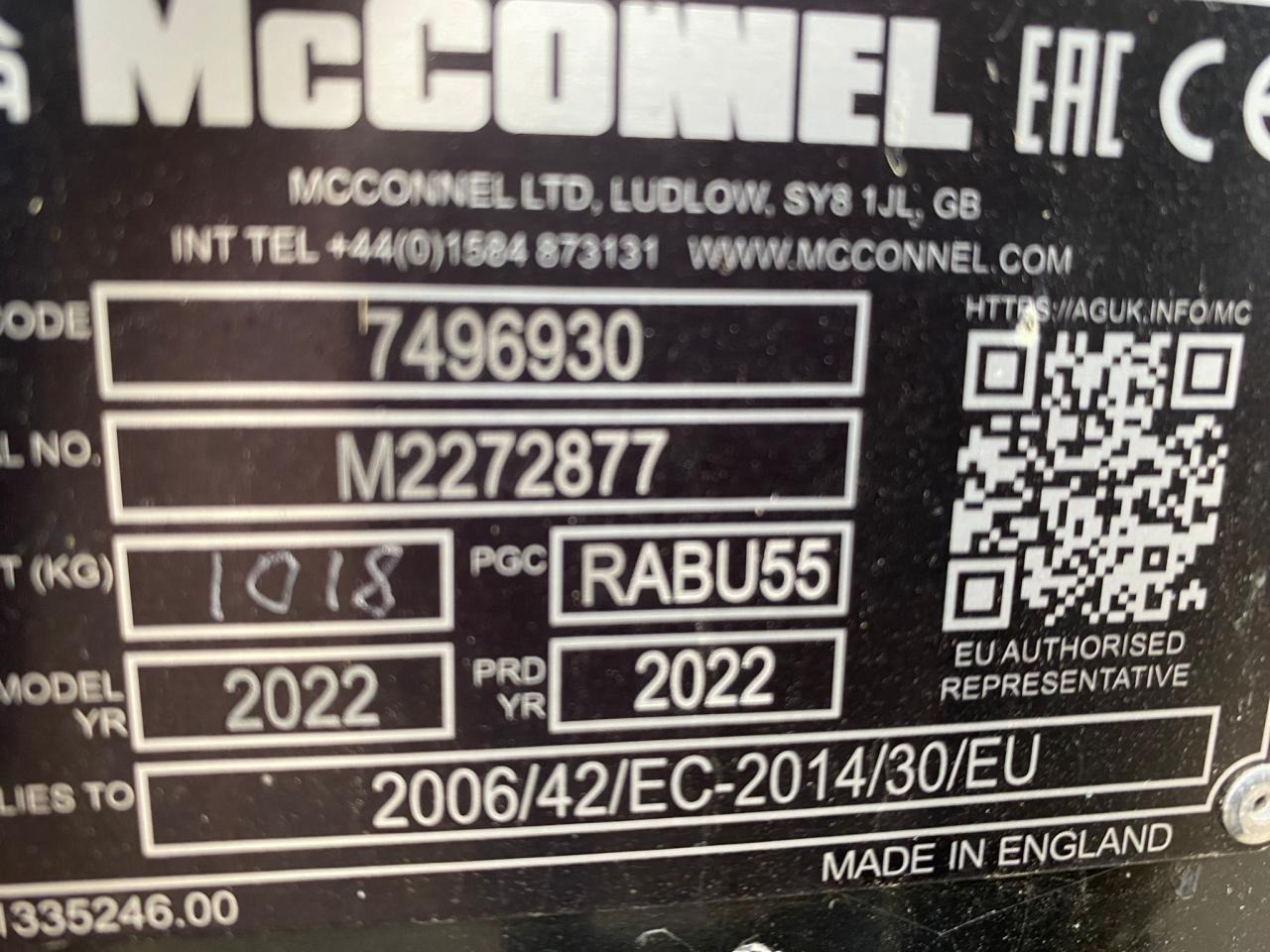 McConnel PA6055 Eco - Szárzúzó: 5 kép. McConnel PA6055 Eco - Szárzúzó: 5 kép.