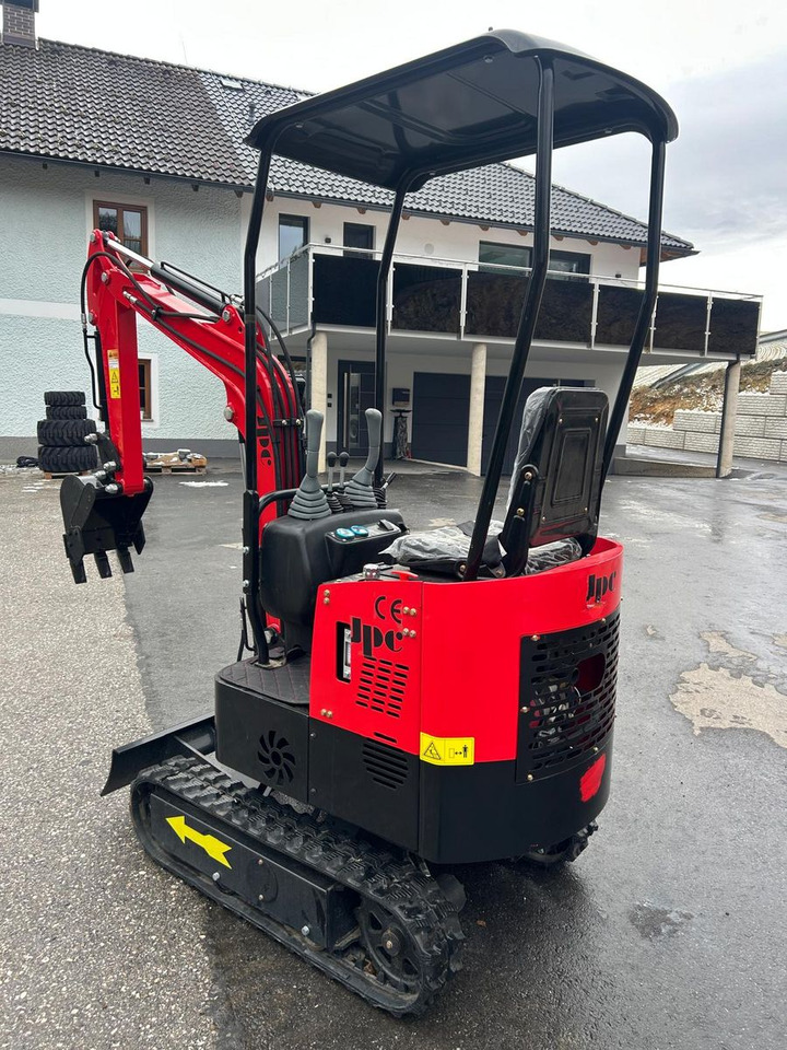 Minibagger JPC HT12 - Minikotró: 4 kép. Minibagger JPC HT12 - Minikotró: 4 kép.