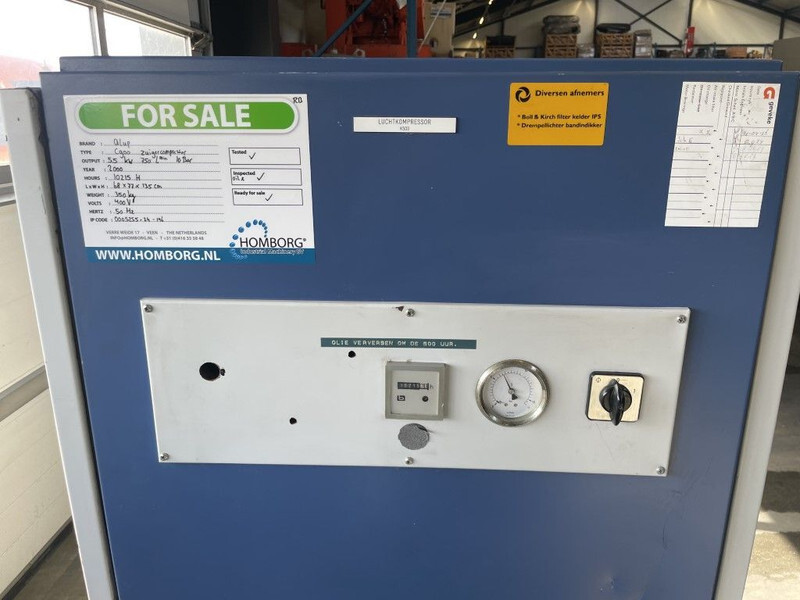 Alup C900 Silent zuigercompressor, 5,5 kW, 750 L/min. 10 Bar - Légkompresszor: 5 kép. Alup C900 Silent zuigercompressor, 5,5 kW, 750 L/min. 10 Bar - Légkompresszor: 5 kép.