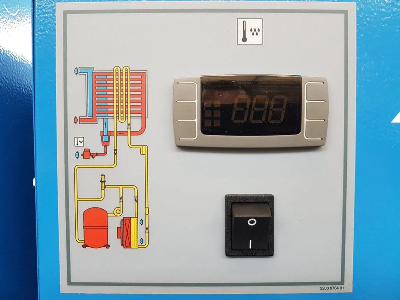 Alup Sonetto 7.5 + 200 Elektrische Schroefcompressor met ketel en droger 5.5 kW 750 L / min 10 Bar - Légkompresszor: 5 kép. Alup Sonetto 7.5 + 200 Elektrische Schroefcompressor met ketel en droger 5.5 kW 750 L / min 10 Bar - Légkompresszor: 5 kép.